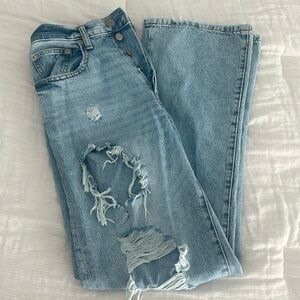 Aeropostale Low Rise Skater Blue Jeans